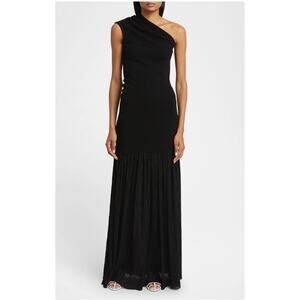 Proenza Schouler Cora One-Shoulder Maxi Dress - Size 12